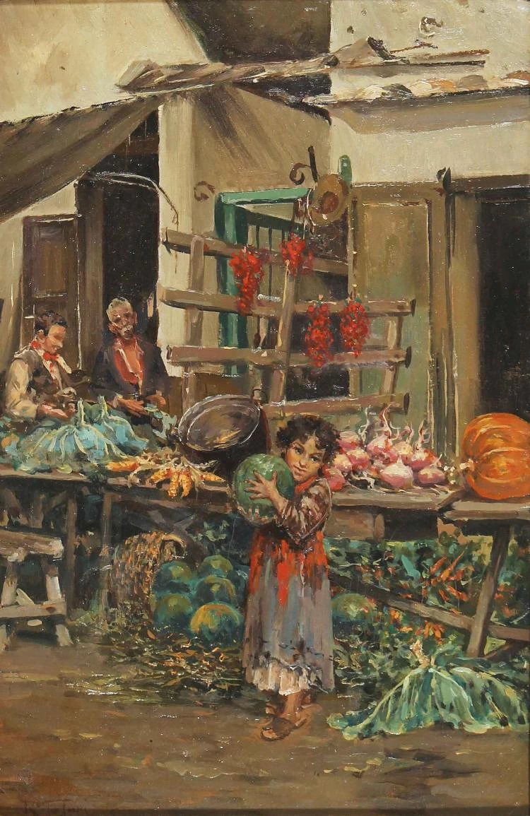 Il banco della verdura